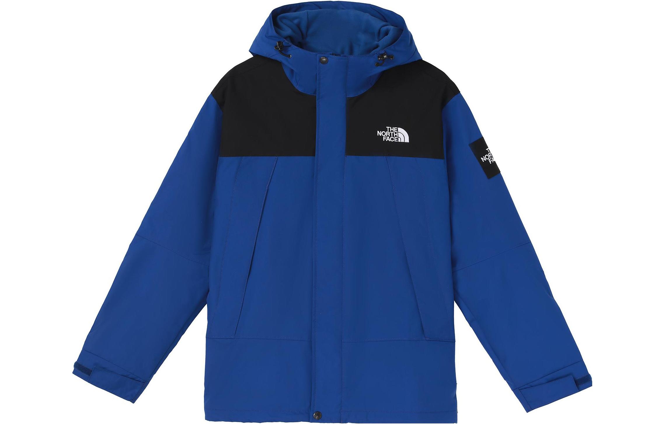 TNF Colorblock Fleece-Lined Hooded Jacket Unisex - Royal Blue NI3BN62P 圖 2