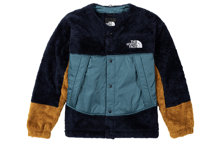 TNF Colorblock Fleece Jacket Blue NF0A4UD9-TE8