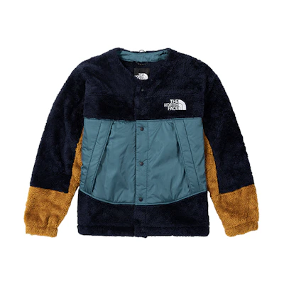 TNF Colorblock Fleece Jacket Blue NF0A4UD9-TE8