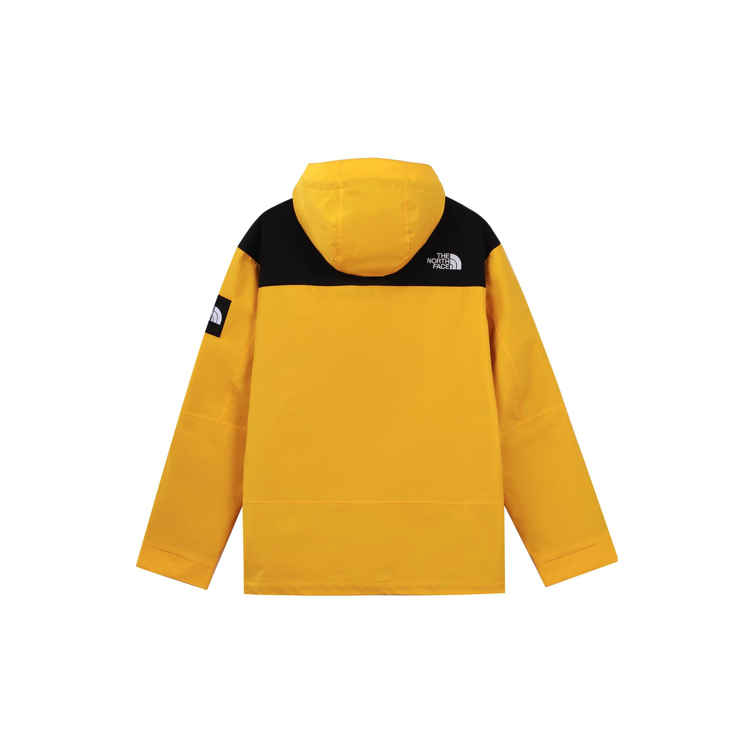 TNF Colorblock Fleece Zip Hoodie Jacket Unisex Yellow NI3BN55O 圖 3