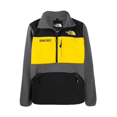 TNF Colorblock Half-Zip Fleece Pullover Unisex Warm Sweatshirt NF0A4QYQ-SH3
