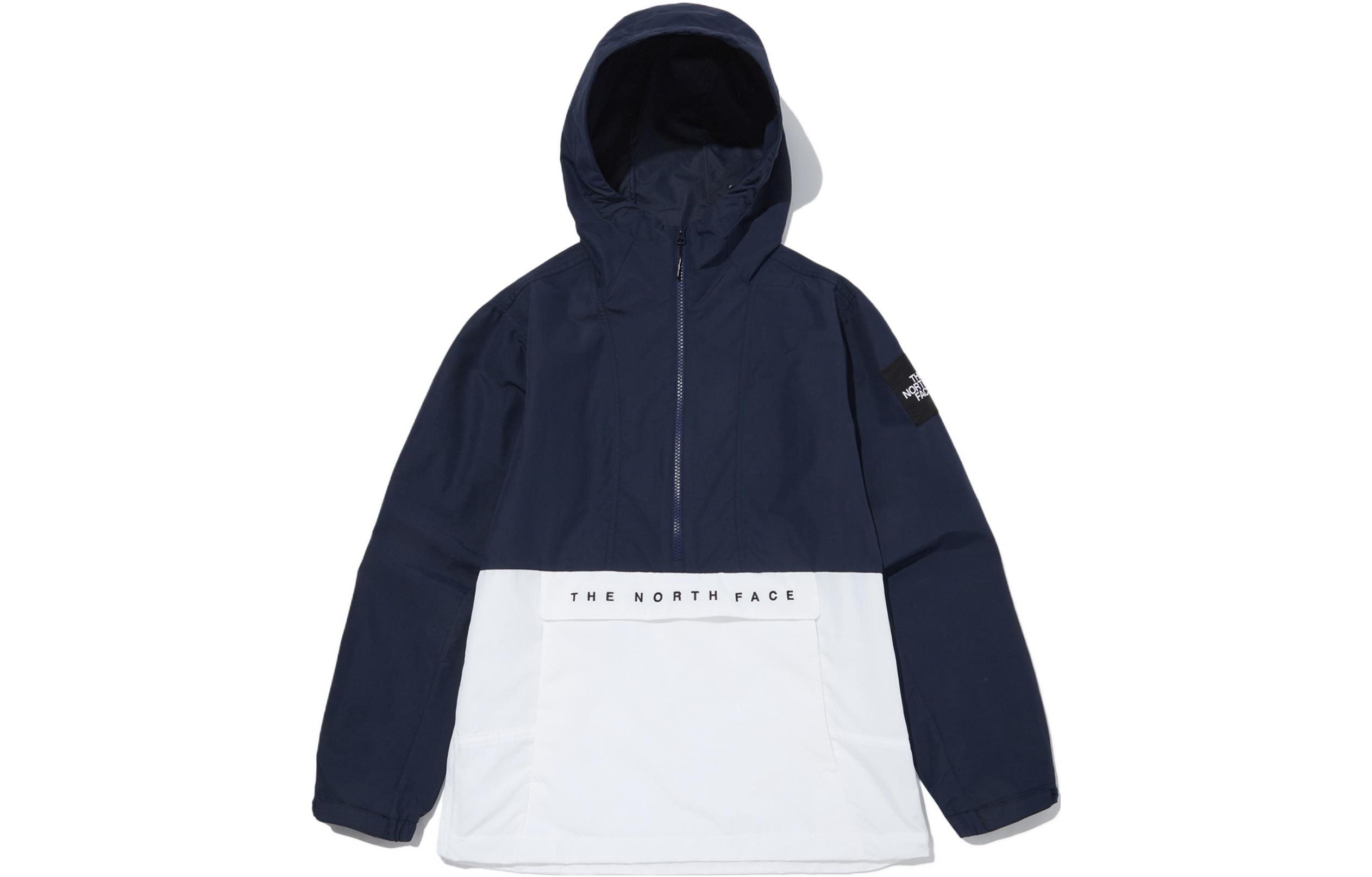 TNF Colorblock Half-Zip Hoodie Jacket Blue NA3BN11J 圖 2