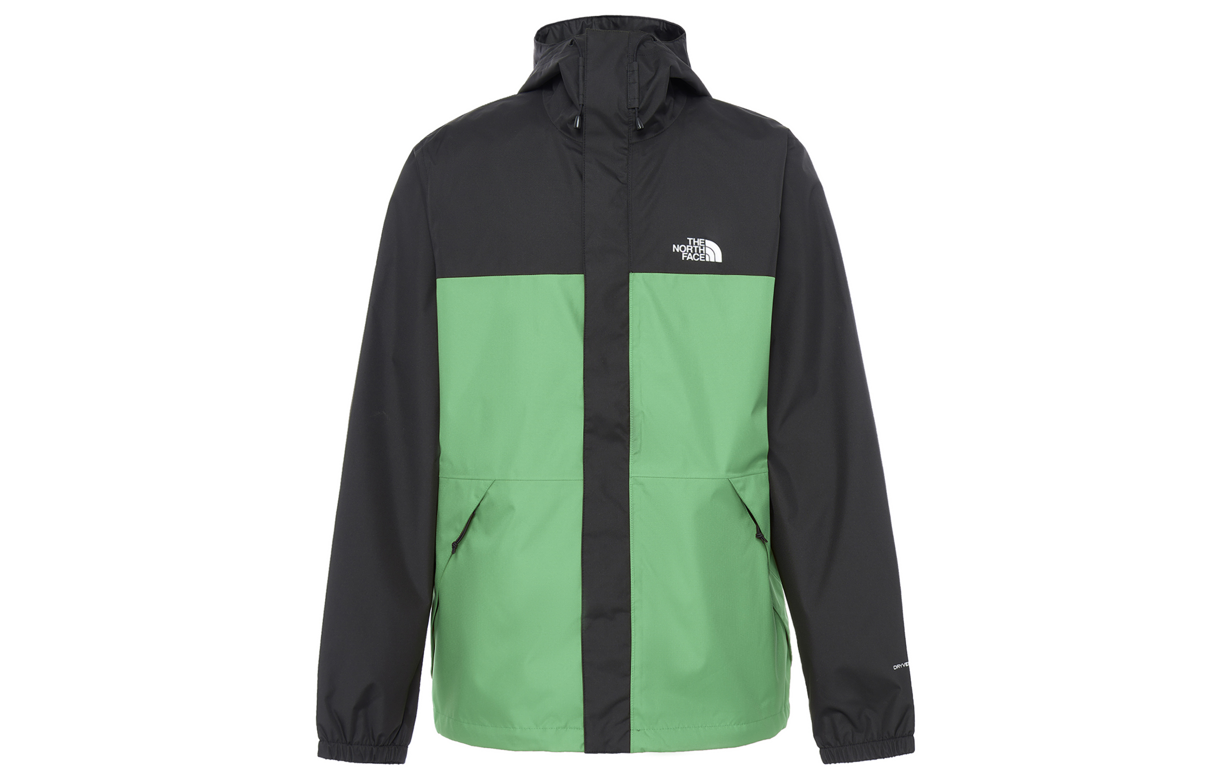TNF Colorblock Hooded Jacket Black/Green NF0A3XZT-PK1