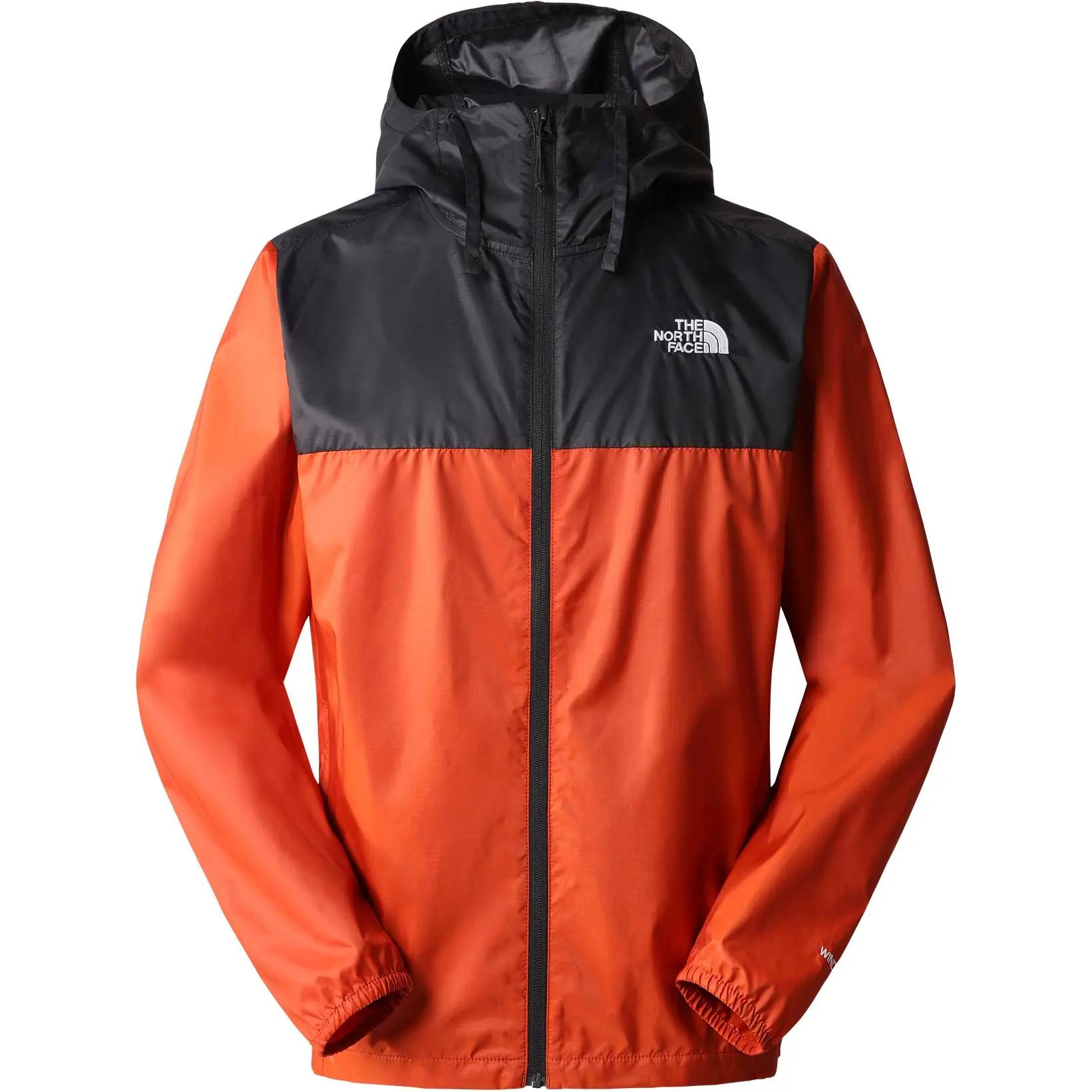 TNF Colorblock Hooded Zip Jacket Orange NF0A82R9-SV6