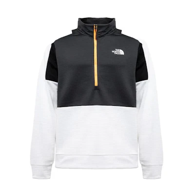 TNF Colorblock Letter Print High-Neck Sweatshirt Black NF0A8247-TNF