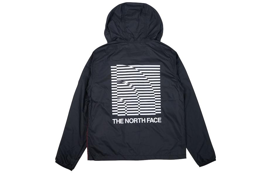 TNF Colorblock Letter Print Jacket Black NF0A7UVQ-11R 圖 3