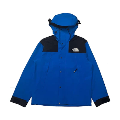 TNF Colorblock Logo Embroidered Waterproof Windbreaker Hoodie Unisex NI2GN01A