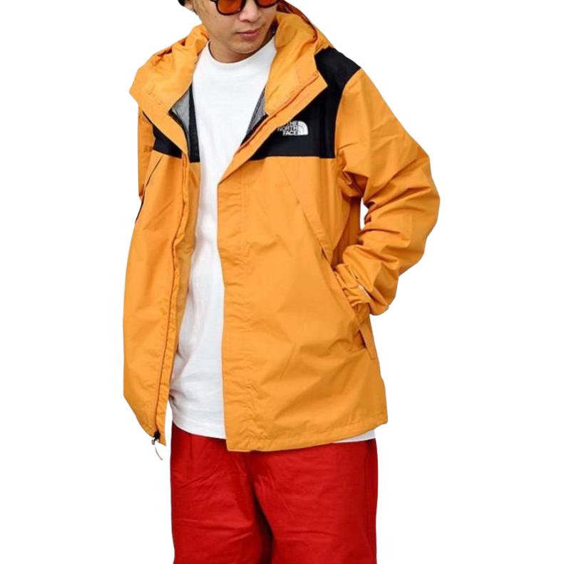 TNF Colorblock Logo Hooded Windbreaker Jacket Waterproof NF0A7QEY-96Q