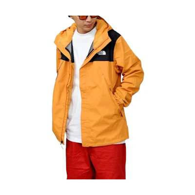 TNF Colorblock Logo Hooded Windbreaker Jacket Waterproof NF0A7QEY-96Q