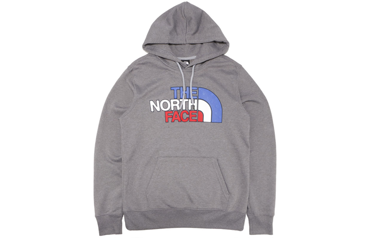 TNF Colorblock Logo Hoodie Gray NF0A532E-DYY