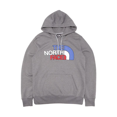TNF Colorblock Logo Hoodie Gray NF0A532E-DYY