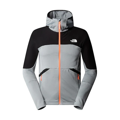 TNF Colorblock Logo Hoodie Jacket - Gray NF0A859S-K1C