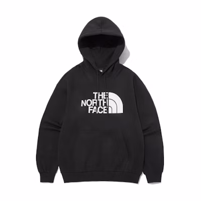 TNF Colorblock Logo Hoodie Pullover in College Style NM5PP41A