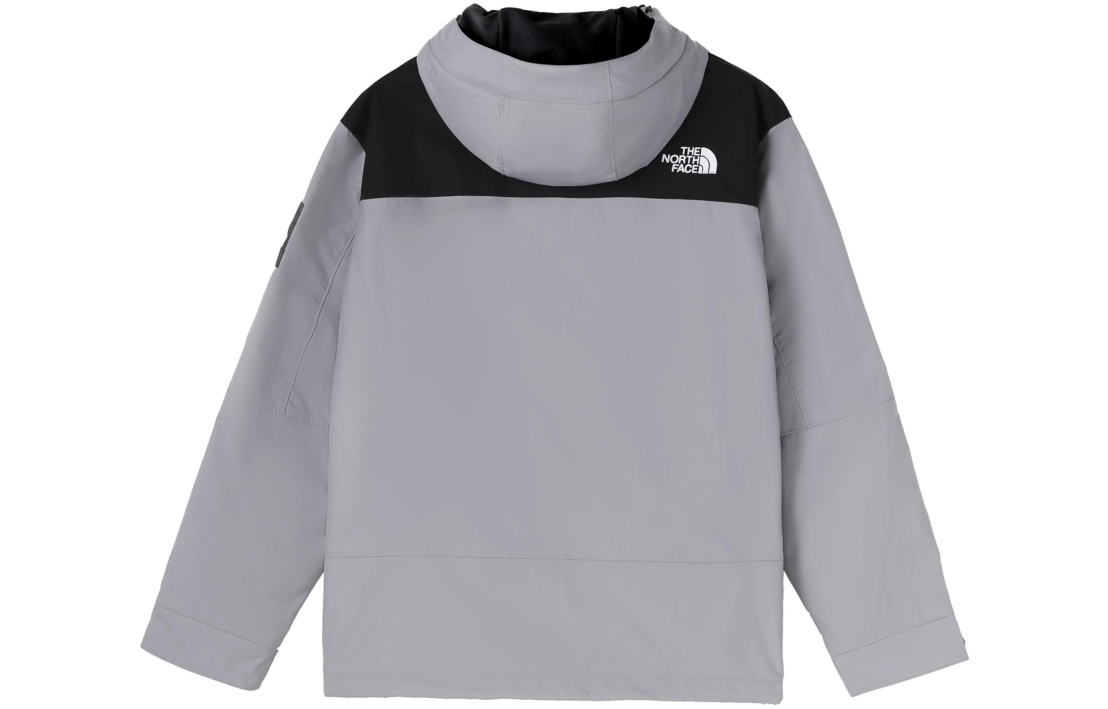 THE NORTH FACE Colorblock Logo Hoodie Zip Jacket Unisex - Grey NI3BN59L 圖 3