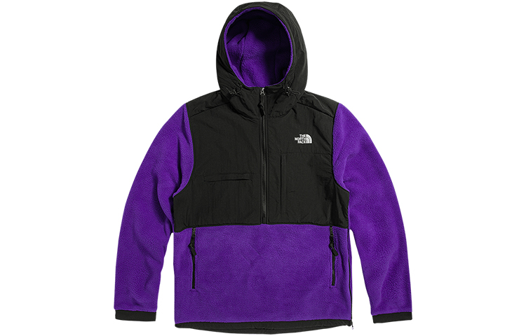 TNF Colorblock Logo Jacket Purple NF0A4QYN-NL4