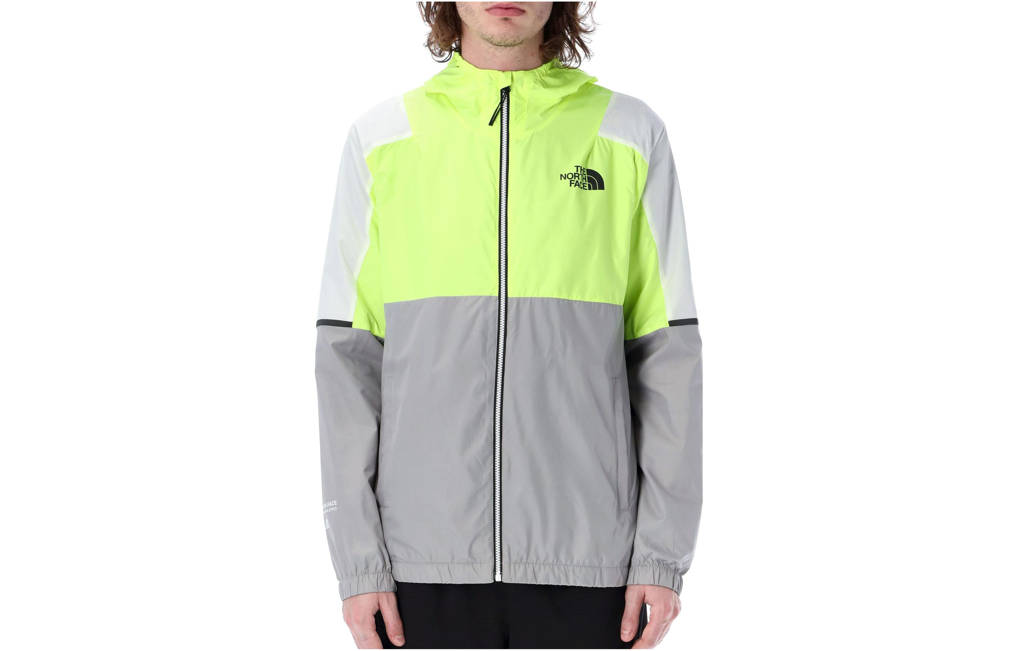 TNF Colorblock Logo Print Hoodie Jacket Men Multicolor NF0A823XN-IJZ