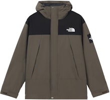 The North Face Colorblock Logo Print Hoodie Jacket Unisex Olive Green NI3BN55J The North Face Colorblock Logo Print Hoodie Jacket Unisex Olive Green NI3BN55J