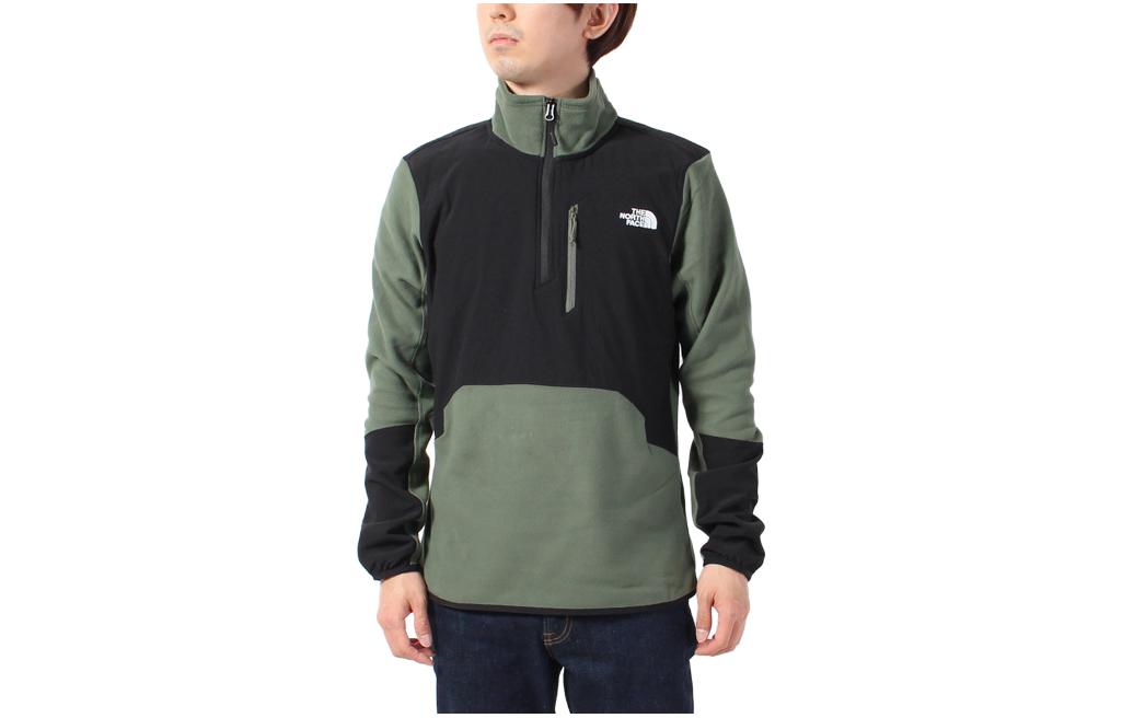 TNF Colorblock Logo Print Stand Collar Long Sleeve Jacket TNF-5IHR