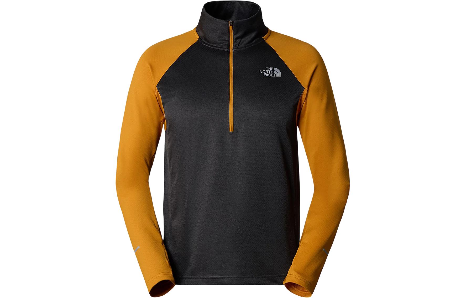 TNF Colorblock Logo Sweat-Wicking Pullover - Black Multicolor NF0A7SXP-OSD