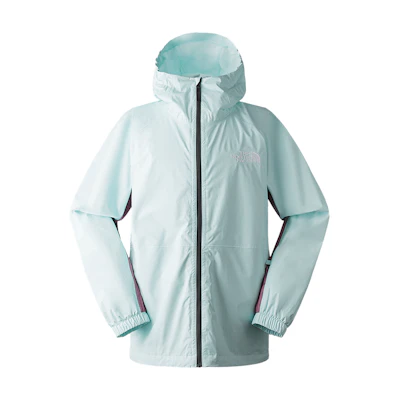 TNF Colorblock Logo Waterproof Hooded Jacket Blue NF0A82VM-I0S