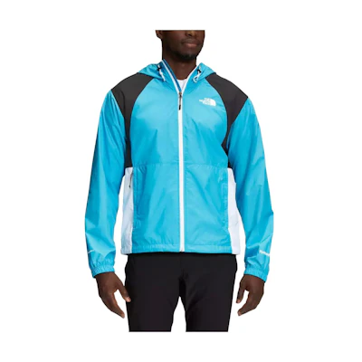 TNF Colorblock Logo Zip-Up Hoodie Jacket Blue NF0A5J5G-5OJ