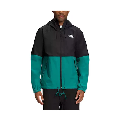 TNF Colorblock Logo Zip-Up Hoodie Jacket NF0A7QF3-4HW