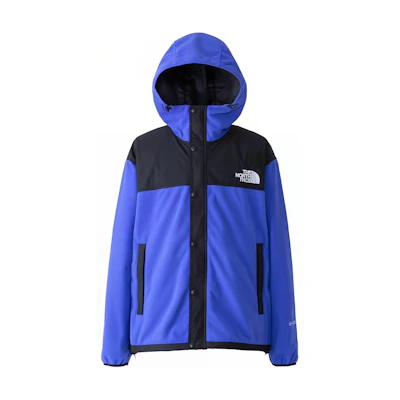 TNF Colorblock Logo Zip Hoodie Jacket Unisex - Dark Blue NP22436SO