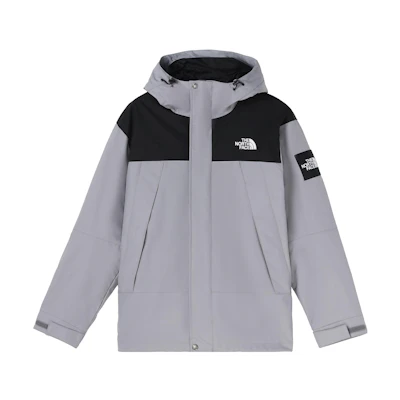 TNF Colorblock Logo Zip Hoodie Jacket Unisex - Grey NI3BN59L