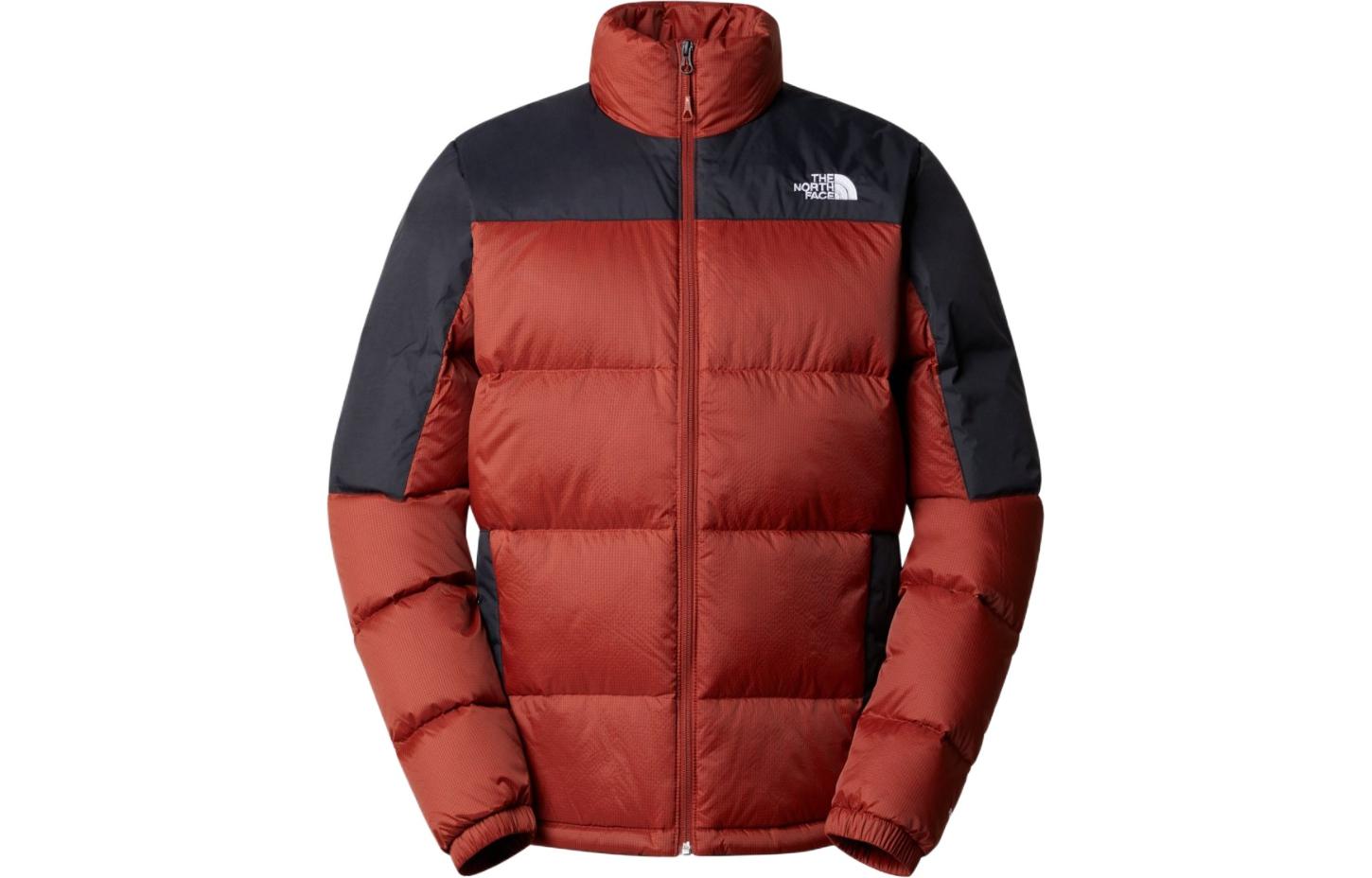 TNF Colorblock Loose-Fit Down Jacket with Logo and Embroidery NF0A4M9J-WEW