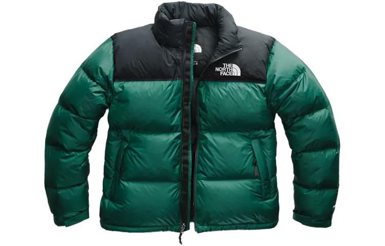 TNF Colorblock Packable Down Puffer 700 - Unisex Green Winter Jacket NF0A3C8D-N3P 圖 3