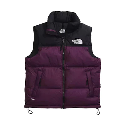 TNF Colorblock Puffer Vest Men’s Boysenberry Purple NF0A3JQQ-V6V