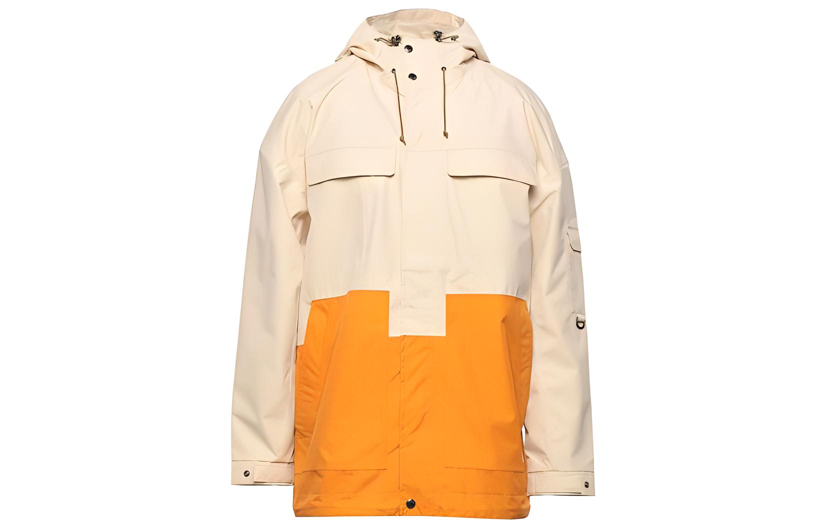 TNF Colorblock Regular Fit Hooded Utility Jacket Mens NF0A5IGM-5Z4