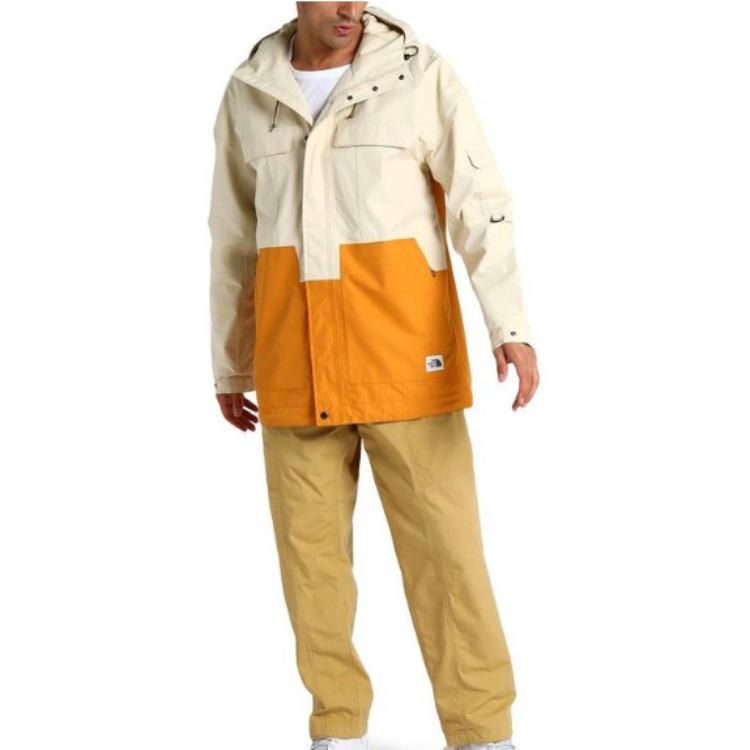 TNF Colorblock Regular Fit Hooded Utility Jacket Mens NF0A5IGM-5Z4 圖 3