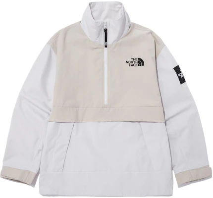 The North Face 經典拼色半拉鍊Logo外套 - 奶油色 NA3BN50L Buy The North Face 經典拼色半拉鍊Logo外套 - 奶油色 NA3BN50L