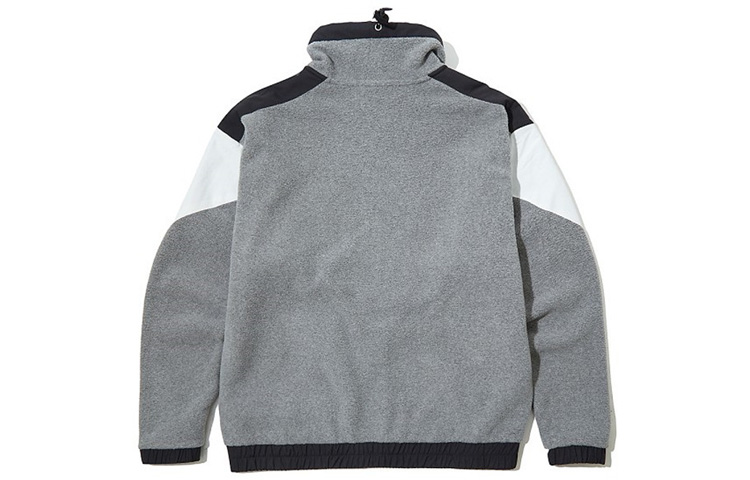 TNF Colorblock Retro High-Neck Jacket Unisex - Grey NJ4FL00A 圖 3