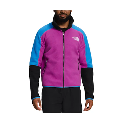 TNF Colorblock Retro Sports Jacket Blue Purple NF0A7ZZC-SK6
