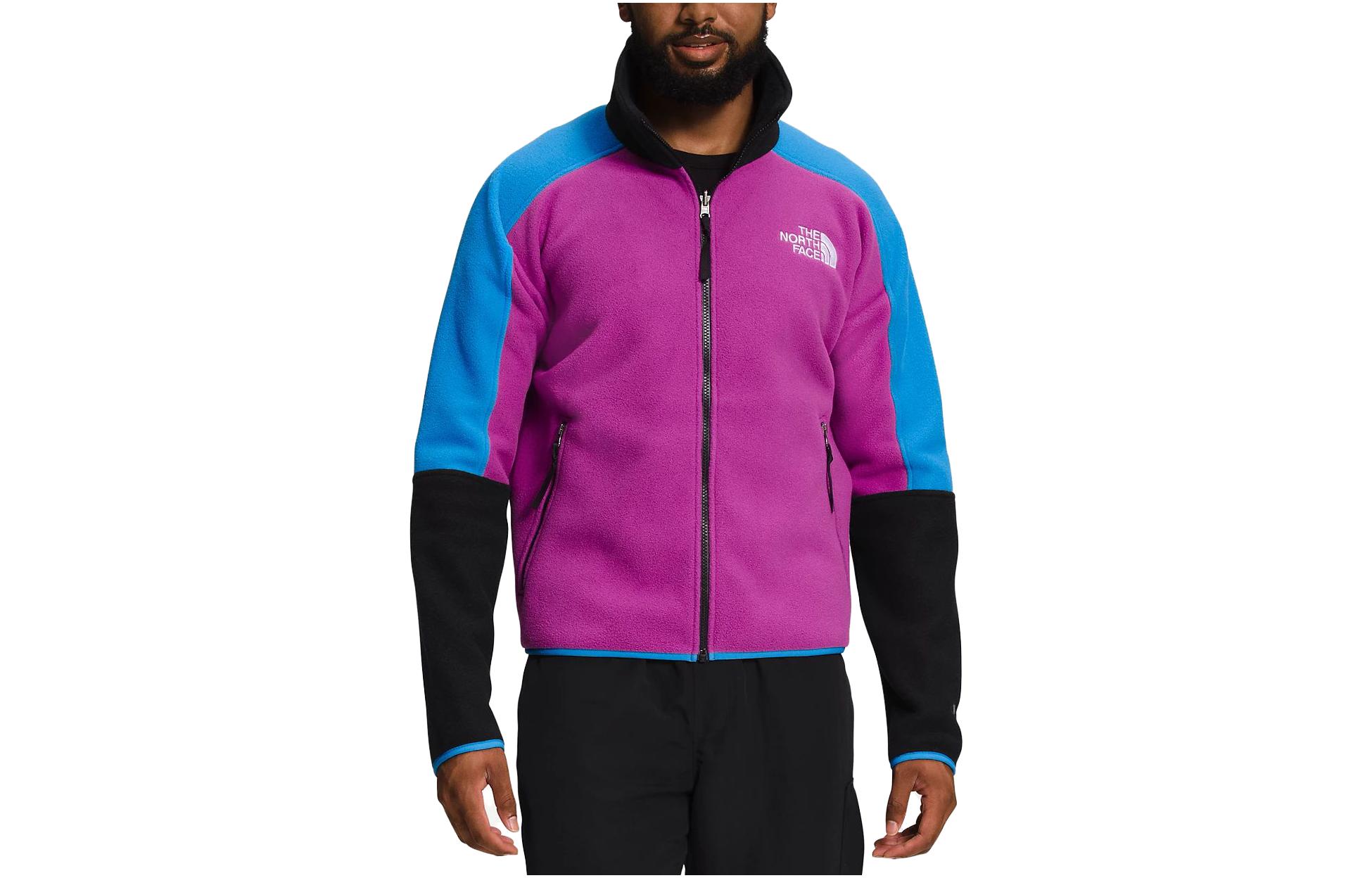 TNF Colorblock Retro Sports Jacket Blue Purple NF0A7ZZC-SK6 圖 2