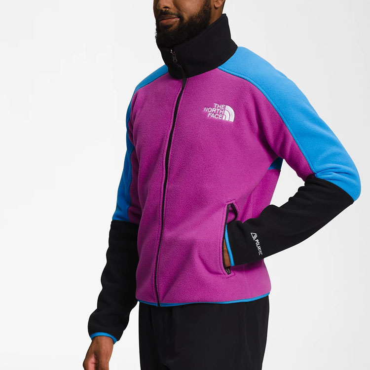 TNF Colorblock Retro Sports Jacket Blue Purple NF0A7ZZC-SK6 圖 4