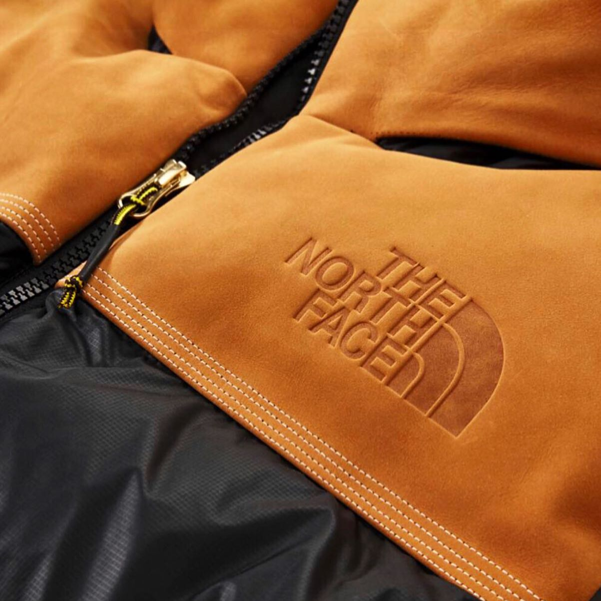 Purchase The North Face Jaket Hitam Down Leher Berdiri Warna Blok NF0A3LHX-JK3