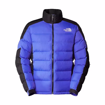 TNF Colorblock Stand Collar Zipper Jacket Unisex Blue NF0A87T2-QBO
