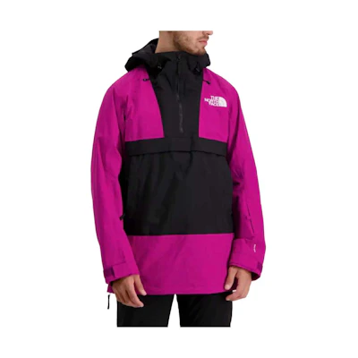 TNF Colorblock Waterproof Half-Zip Fleece Jacket Purple NF0A4QXE-1A9