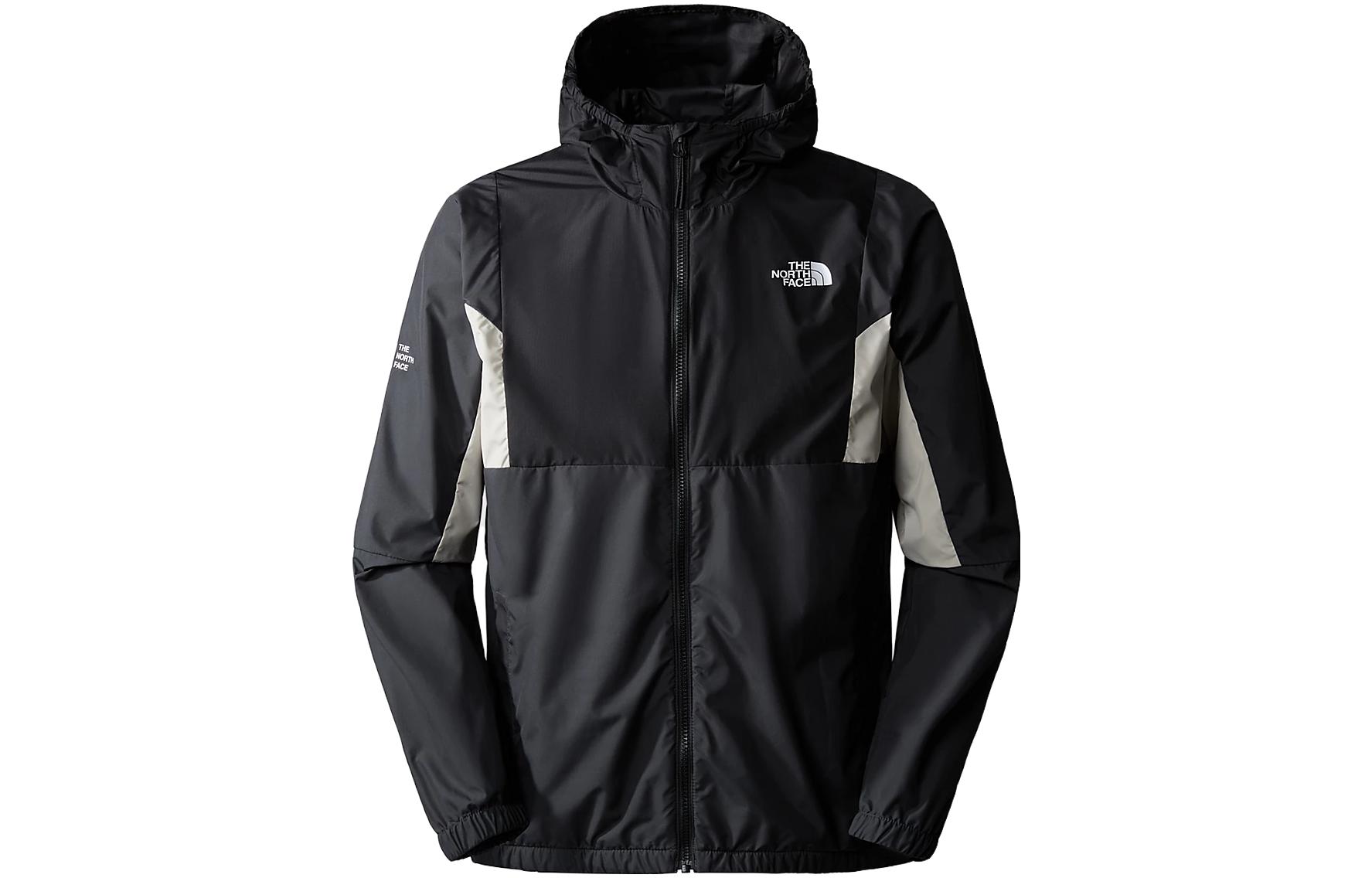 TNF Colorblock Waterproof Hooded Jacket Grey NF0A855K-OSE