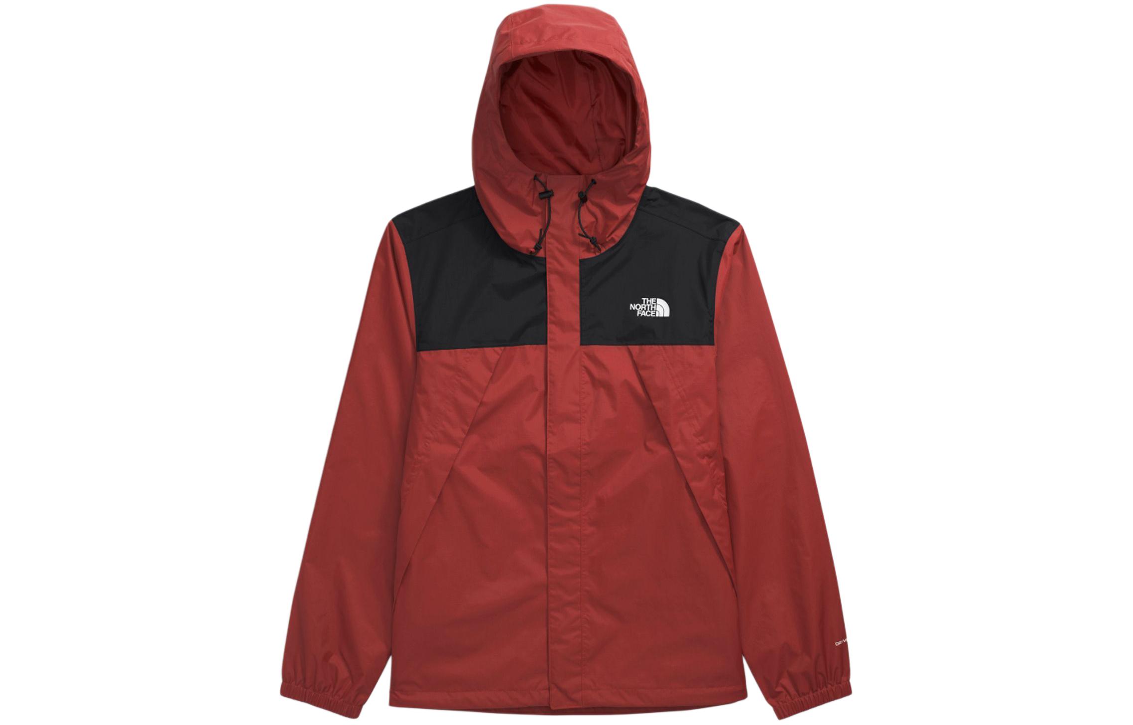 TNF Colorblock Waterproof Hooded Jacket Red NF0A7QEY-ROF 圖 2