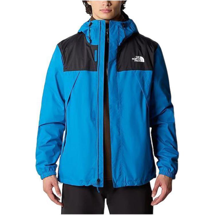 TNF Colorblock Waterproof Windbreaker Jacket Adriatic Blue NF0A7QEY-UID 圖 4
