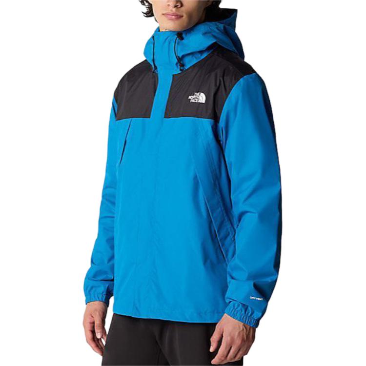 TNF Colorblock Waterproof Windbreaker Jacket Adriatic Blue NF0A7QEY-UID 圖 5