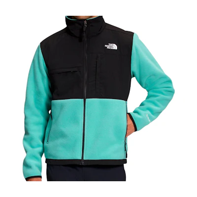 TNF Colorblock Zip-Up High-Neck Jacket Teal NF0A7UR2-314