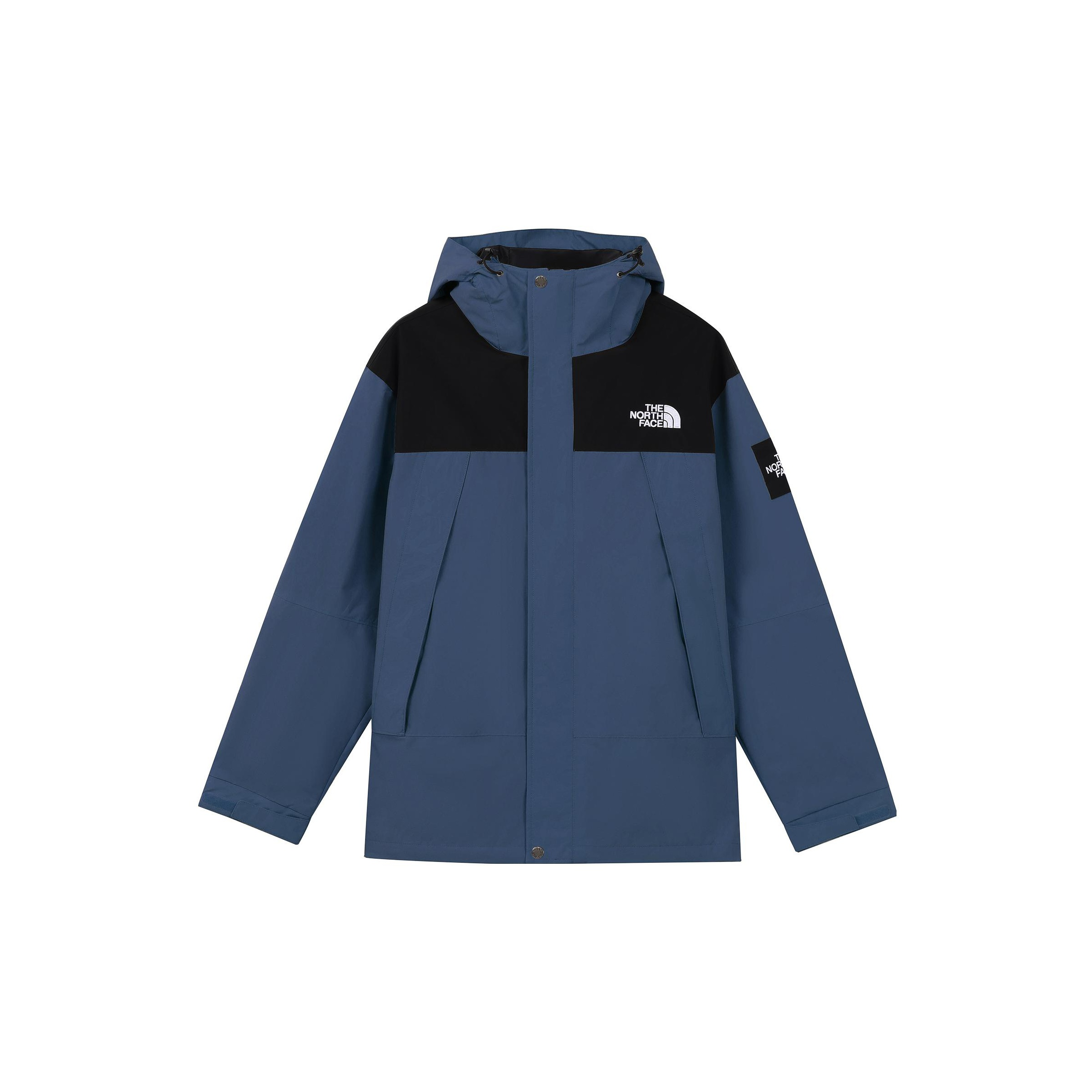 TNF Colorblock Zip-Up Hoodie Jacket Unisex Blue NI3BN52L 圖 2