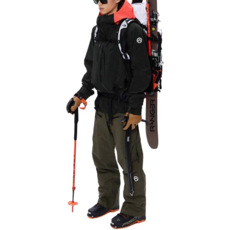 TNF Colorblock Zip-Up Jacket Unisex Black NS62301KR 圖 4