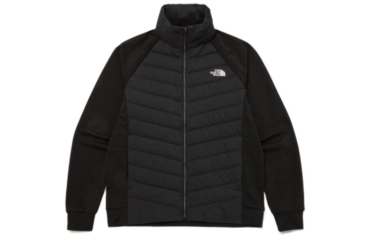 TNF Colorblock Zip-Up Puffer Jacket Black NJ3NP65A