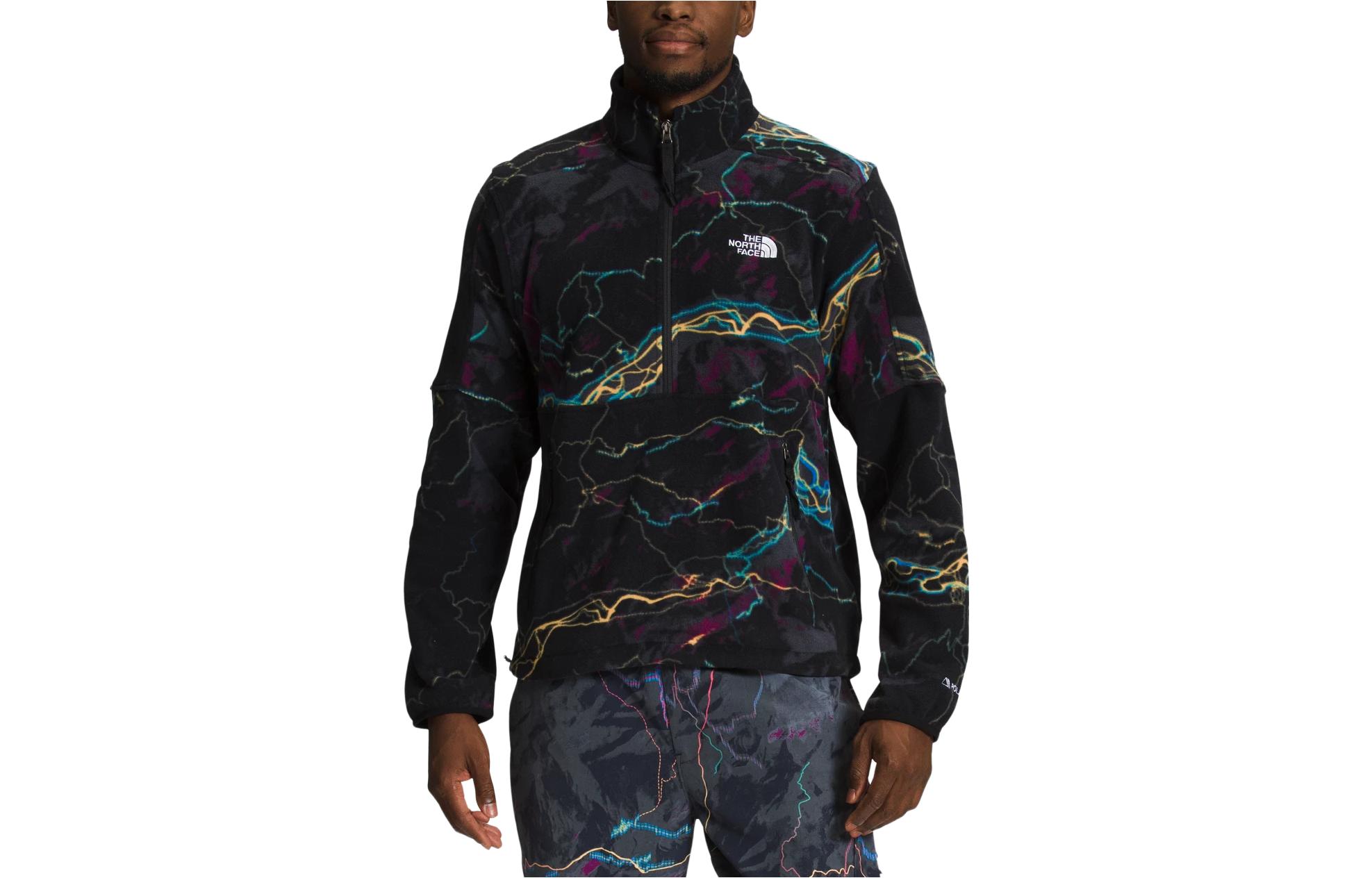 TNF Colorful Logo Print 1/2 Zip Jacket NF0A7ZXV-IRI